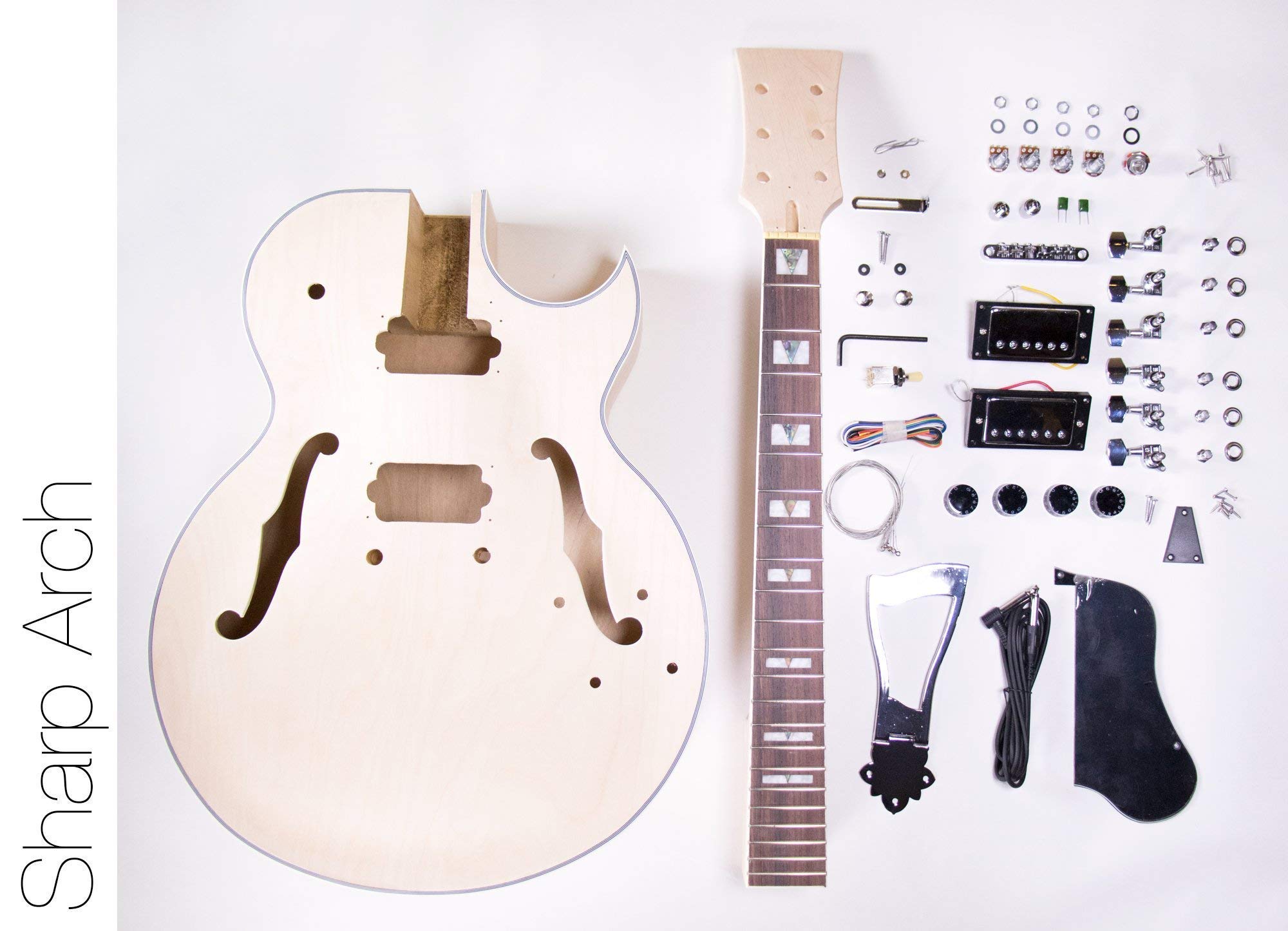 Buy DIY Electric Guitar Kit 175 Style Build Your Own Guitar Kit Sharp