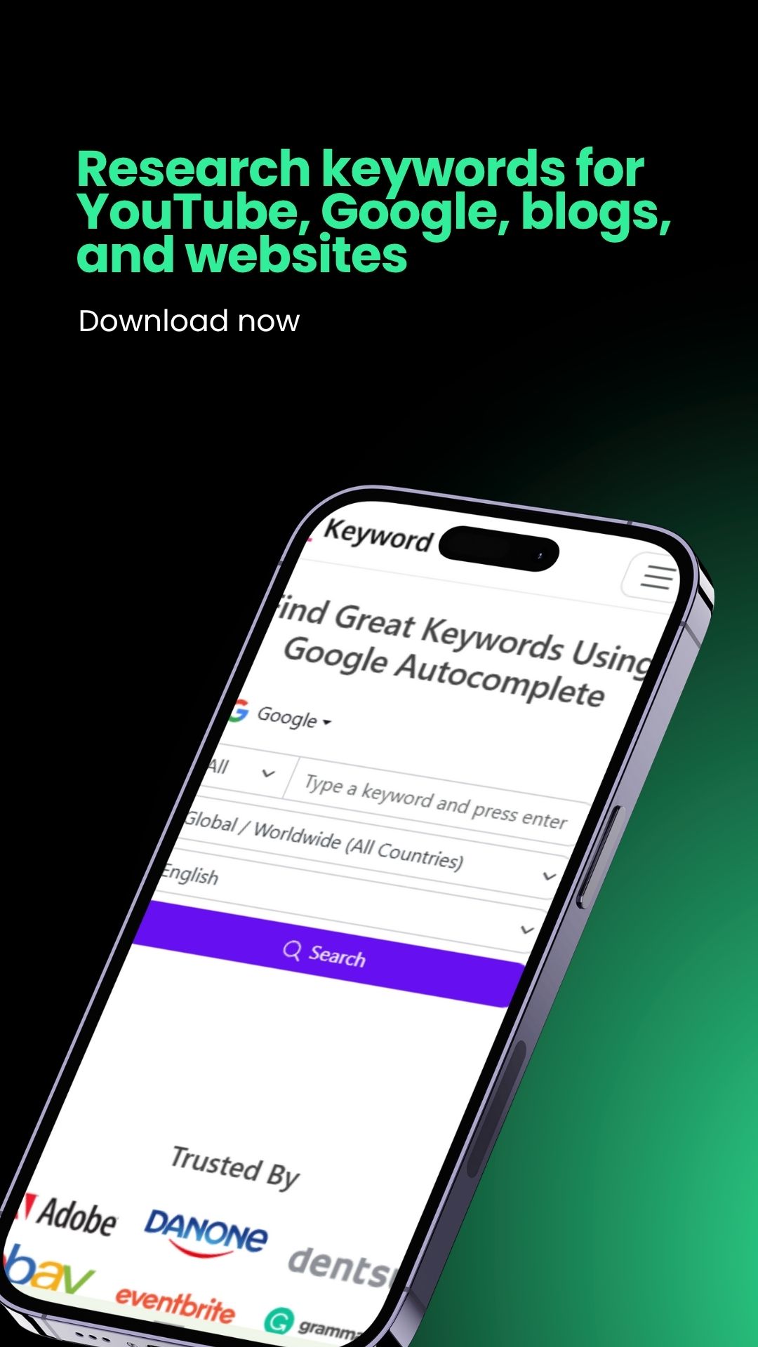 Keyword Research - Keyword Tool - App on Amazon Appstore