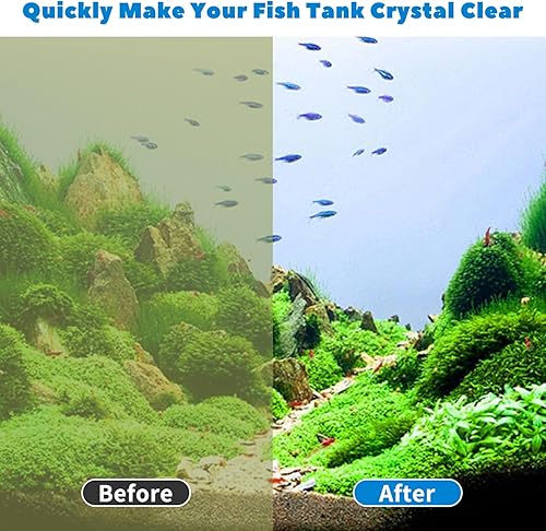 Miniatura 3 de Filtros de tanque de peces para tanques de 20 a 100 galones, filtro sumergible para acuario con filtración, oxigenación, agitador, circulación 4 en