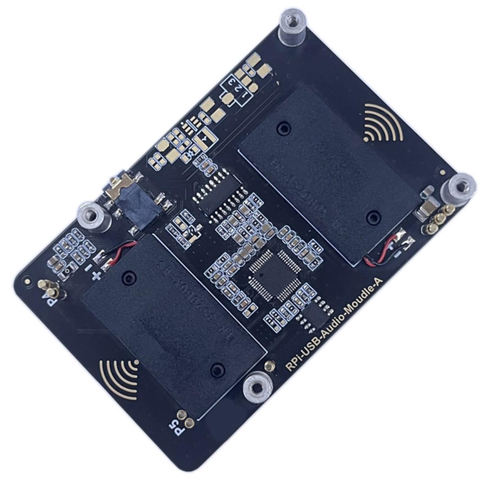 Nueva tarjeta de sonido USB para RPI 5/RPI4 Board con puerto de auriculares sonido mejorado fácil integración