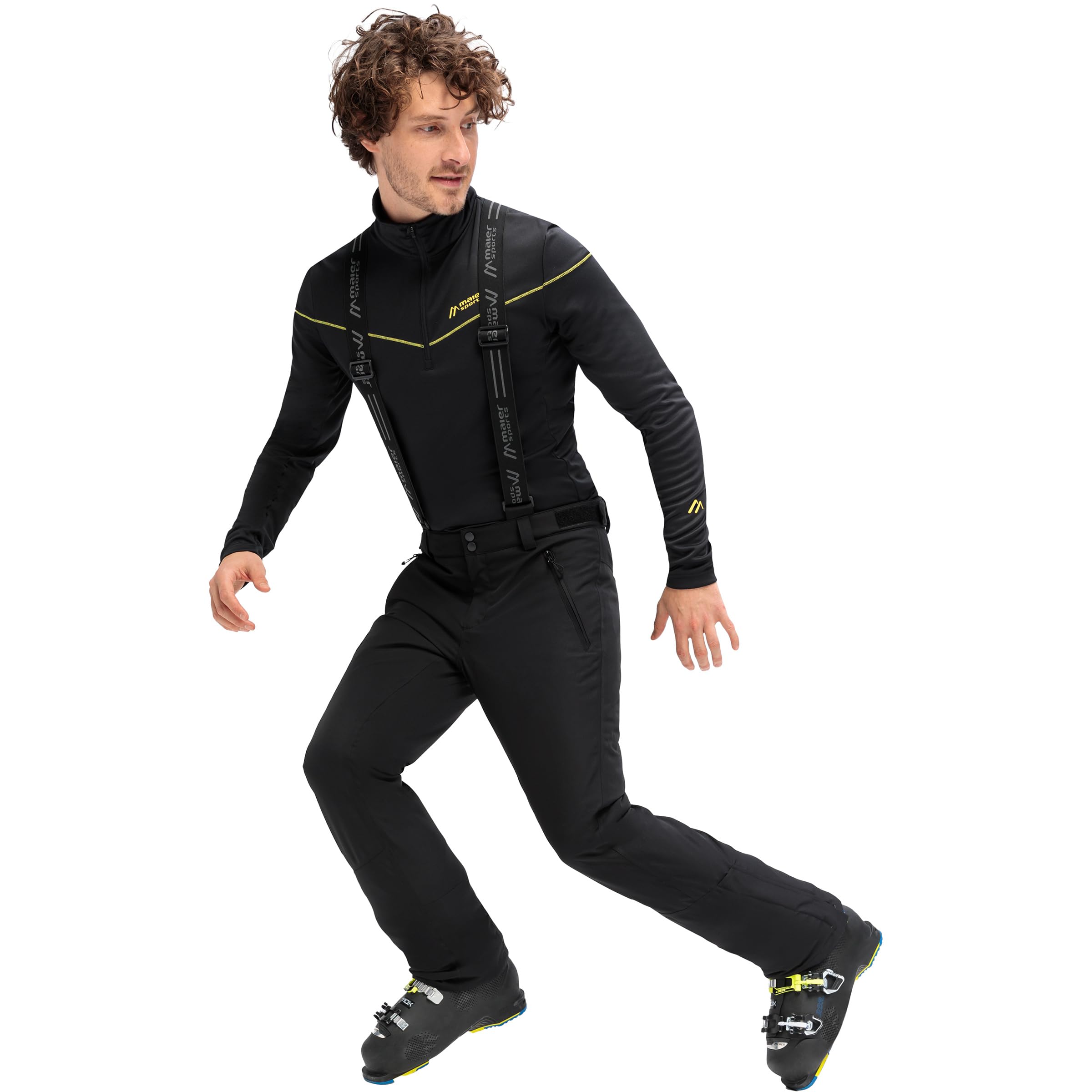 Maier Sports Anton Slim 2.0 Ski- und Snowboardhose Herren Black