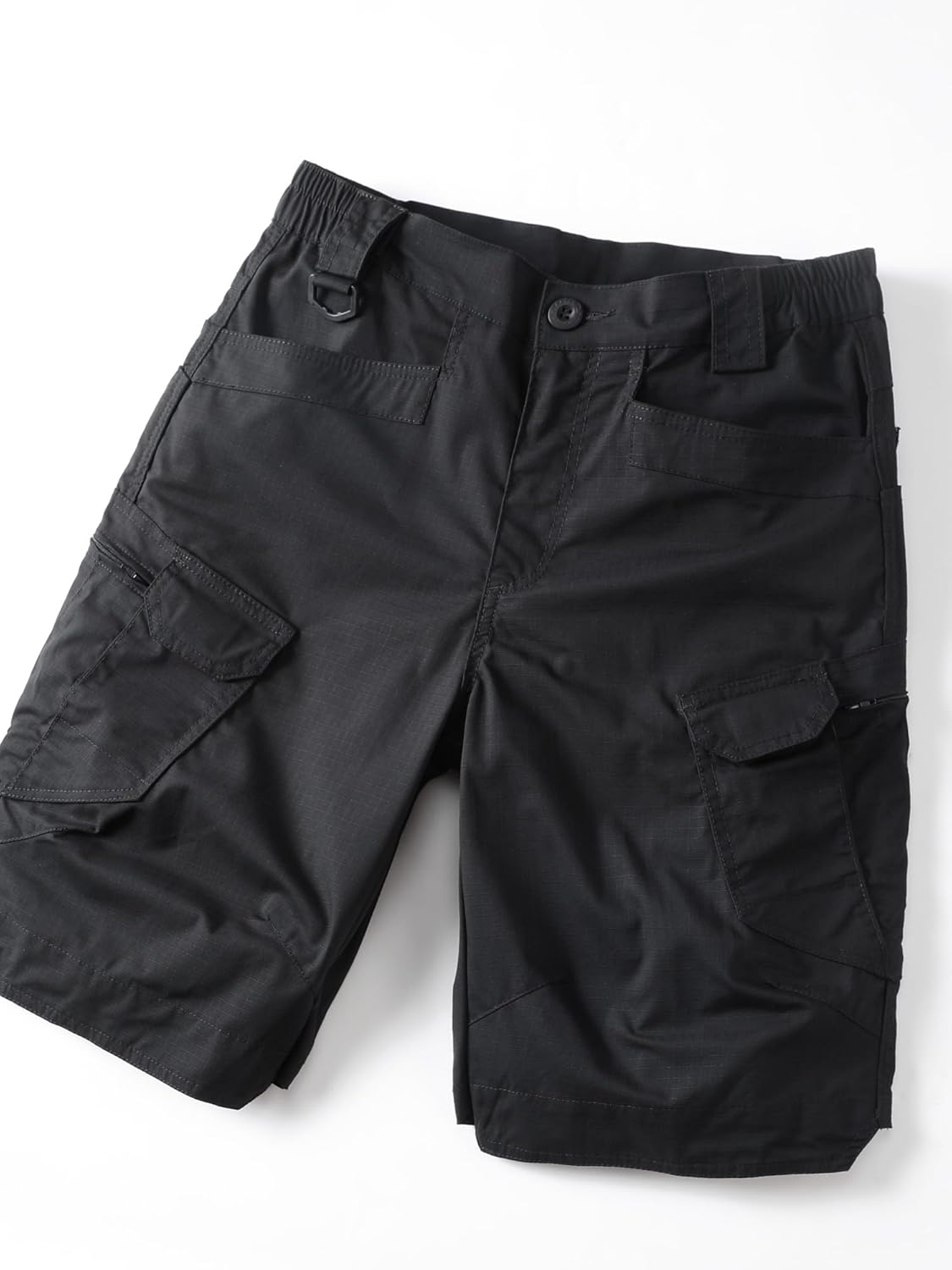 Men's Outdoor Tactical Stretch Cargo Shorts Ripstop Work Hiking Shorts - Image 4