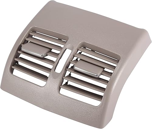 Miniatura 3 de X AUTOHAUX Rejilla de aire trasera del coche AC salida salida de aire para Mercedes-Benz Clase C W204 2007-2013 Beige