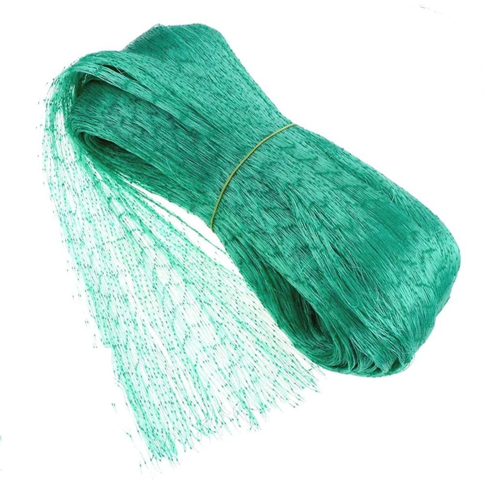 Rete per insetti a maglie strette， Bird Netting Mesh For Garden Trees Fruits Vegetables Ponds Green Multiple Sizes(2m*10m)