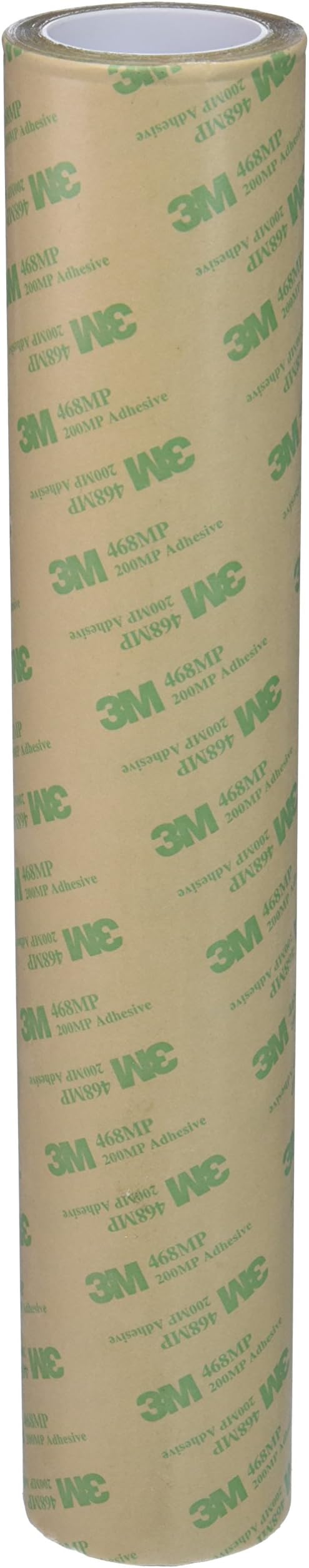 3M 468MP Adhesive Transfer Tape, 12" width x 5yd length (1 roll)