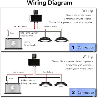 acegoo 2.75 RV Recessed Ceiling Light and 12V Dimmer Switch Bundle