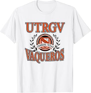 Texas Rio Grande Valley Vaqueros Laurels Logo T-Shirt