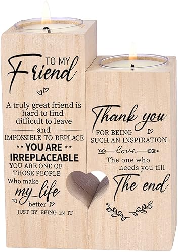 Miniatura 8 de Portavelas con impresión de doble cara, regalos para tía de sobrinas y sobrinos, regalos del Día de la Madre, Navidad y cumpleaños para tía