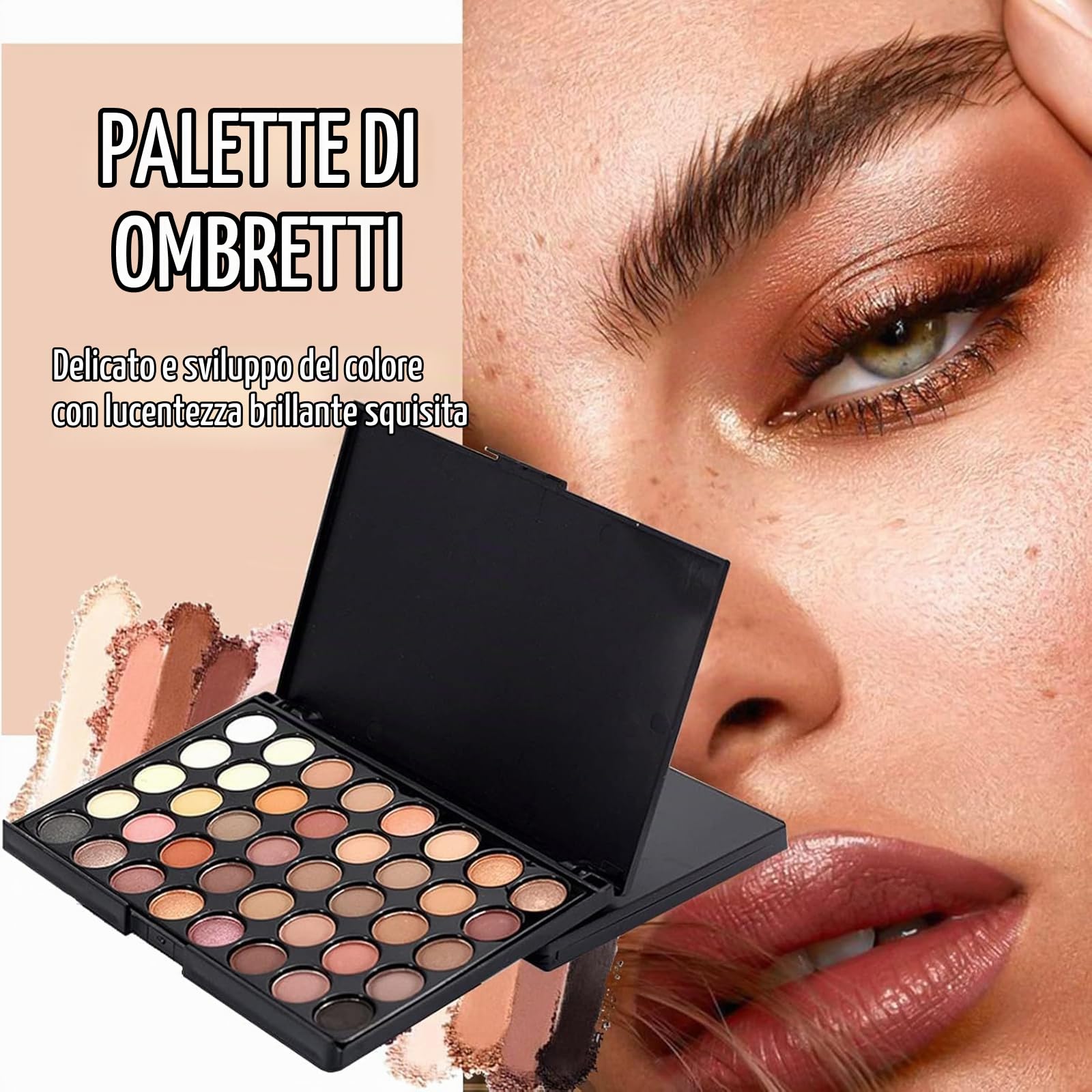 Joyeee Set di Trucchi Completo, Kit trucchi Donna Adolescenti Ragazza, Make up Set Regalo con Palette di ombretti Rossetto Mascara Blush Fondotinta Eyeliner Pennello