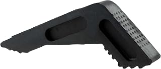 Rubber Door Stopper Door Stop Wedge for Large Door Gaps to Keep Door Securely Open on All Surfaces, Non-Scratching Door Stop -Tall Type Design Brown