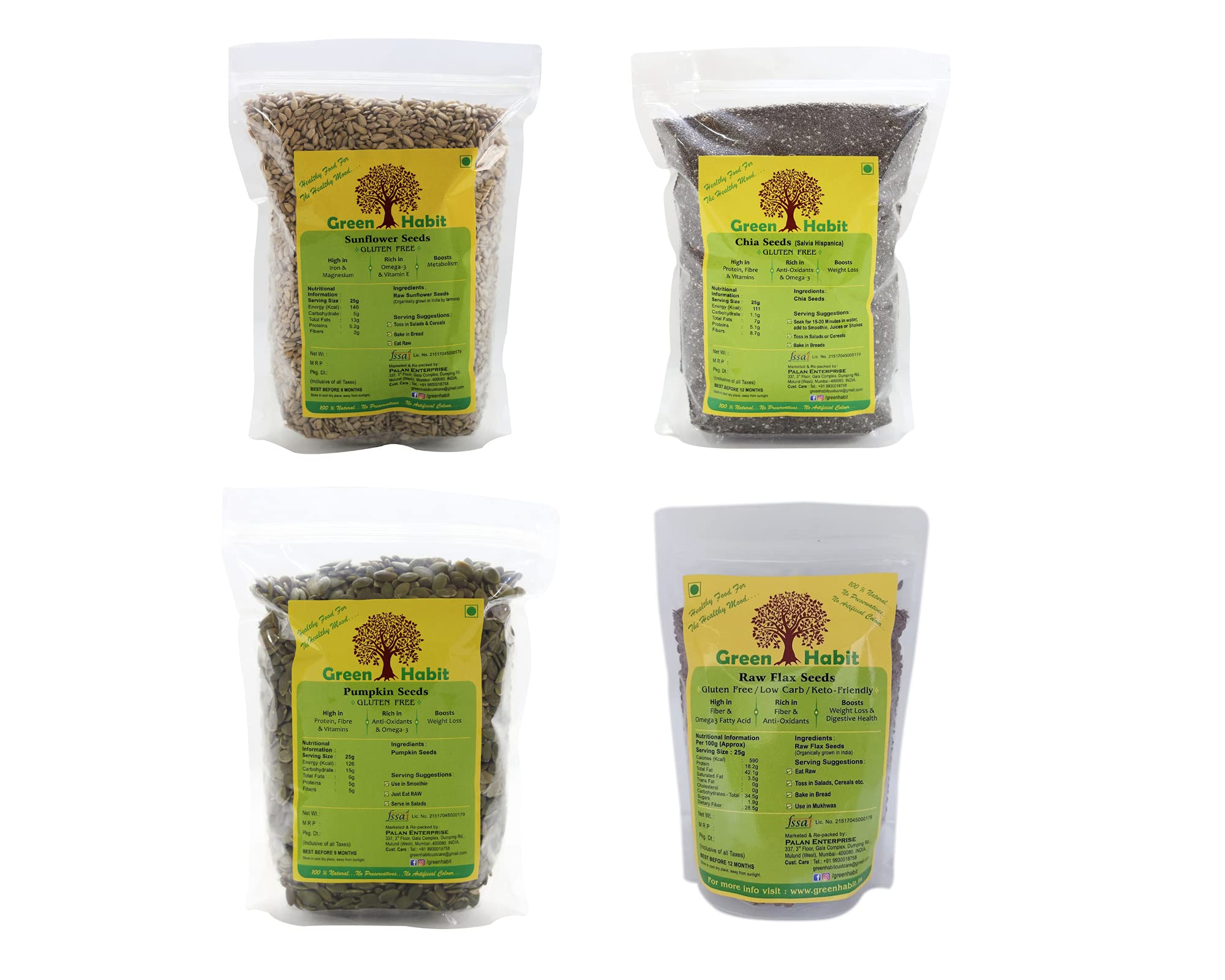 See full amazon price history chart for Green Habit Raw Flax Seeds, Chia Seeds, Pumpkin Seeds, Sunflower Seeds Combo of 4, (100 gram x 4) Green Habit Raw Flax Seeds, Chia Seeds, Pumpkin Seeds, Sunflower Seeds Combo of 4, (100 gram x 4) (B07L134GDY) Amazon Price History, Amazon Price Tracker