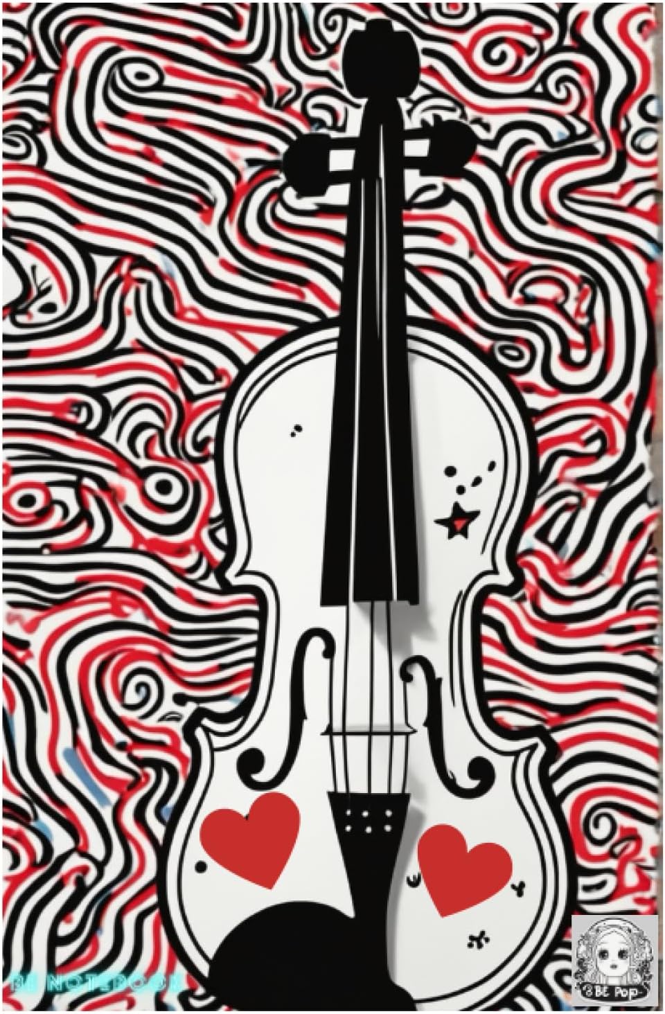 music notebook: be music, be pop