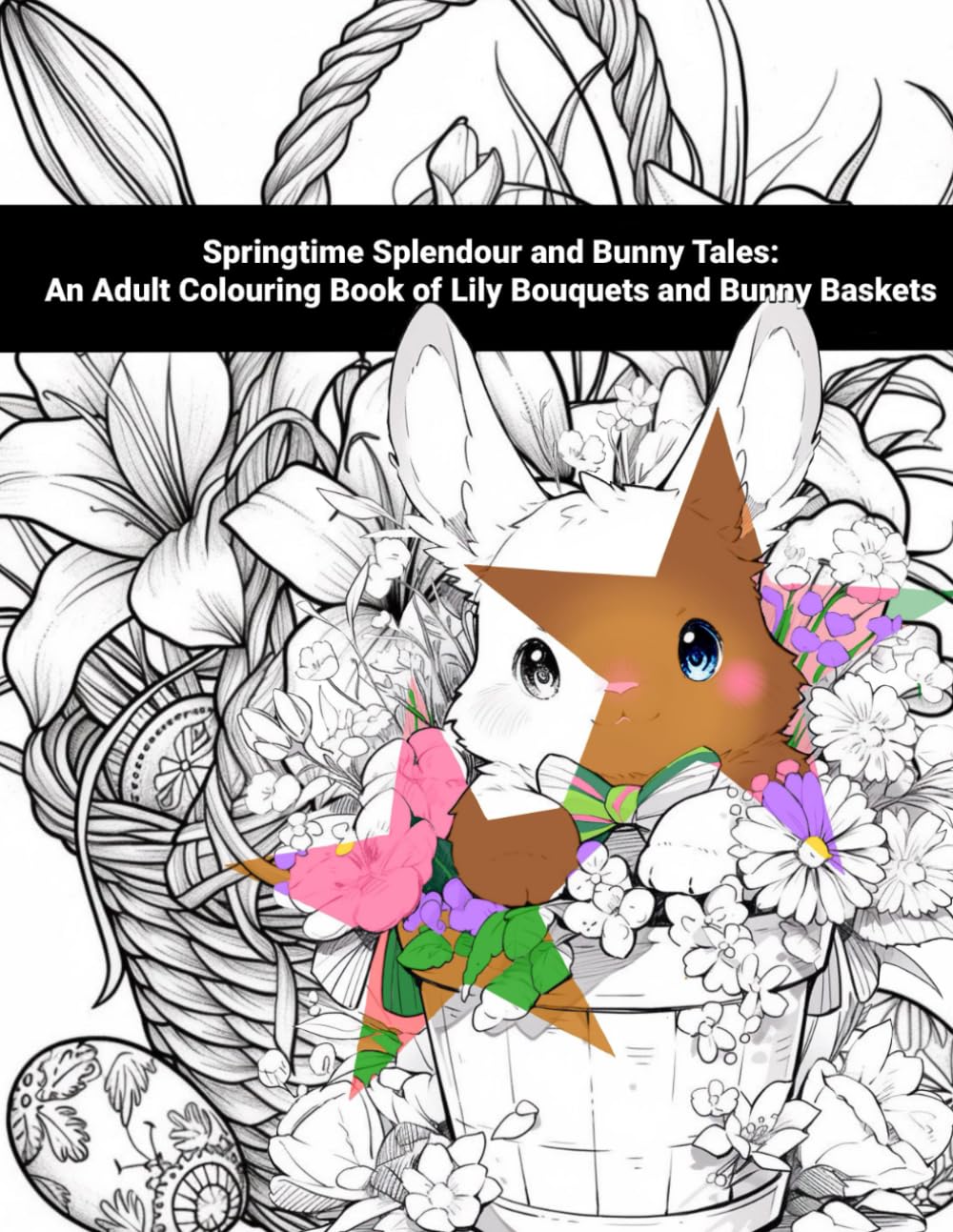 Amazon.com: Springtime Splendour and Bunny Tales: An Adult Colouring ...