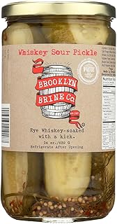 Brooklyn Brine Co. Whiskey Sour Pickles, 24 oz