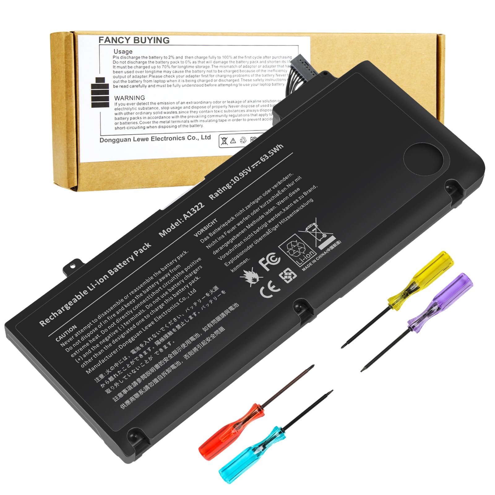 Amazon.com: A1278 A1322 Battery Compatible with MacBook Pro 13
