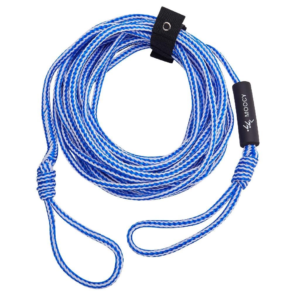 Corda di traino per sport acquatici Heavy Duty Cablaggio di traino Corda da sci d'acqua Corda per tubi trainabili Sci nautico Barche Durevole Corda di traino