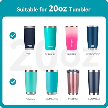 20オンス タンブラー蓋 イエティ用 交換用蓋 防滴 こぼれ防止 Yeti 20オンスタンブラー対応