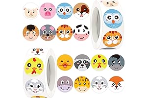 Sinceroduct Stickers: Unleash Imagination and Rewards with 1000 Adorable Animal Stickers