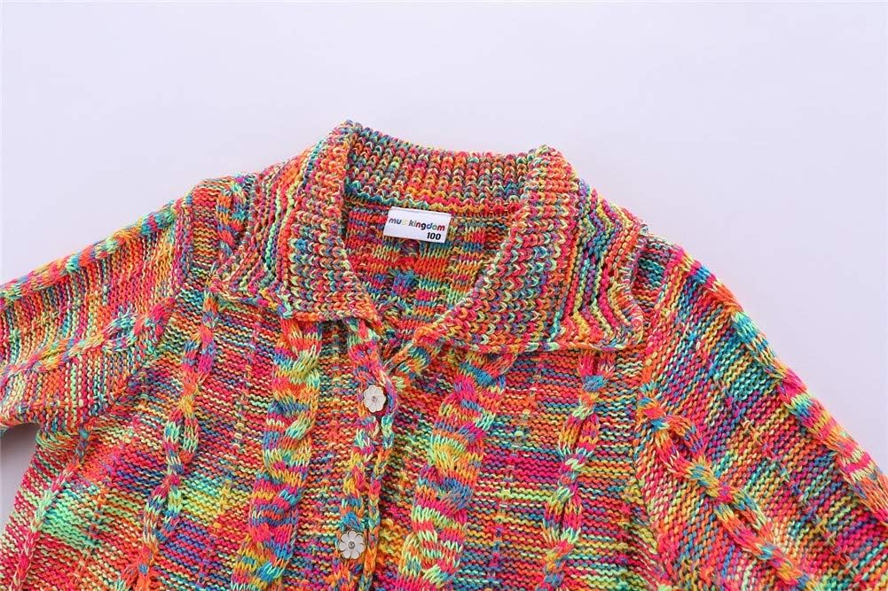 Mud Kingdom Girls Cardigan Sweaters Button Up - Image 4