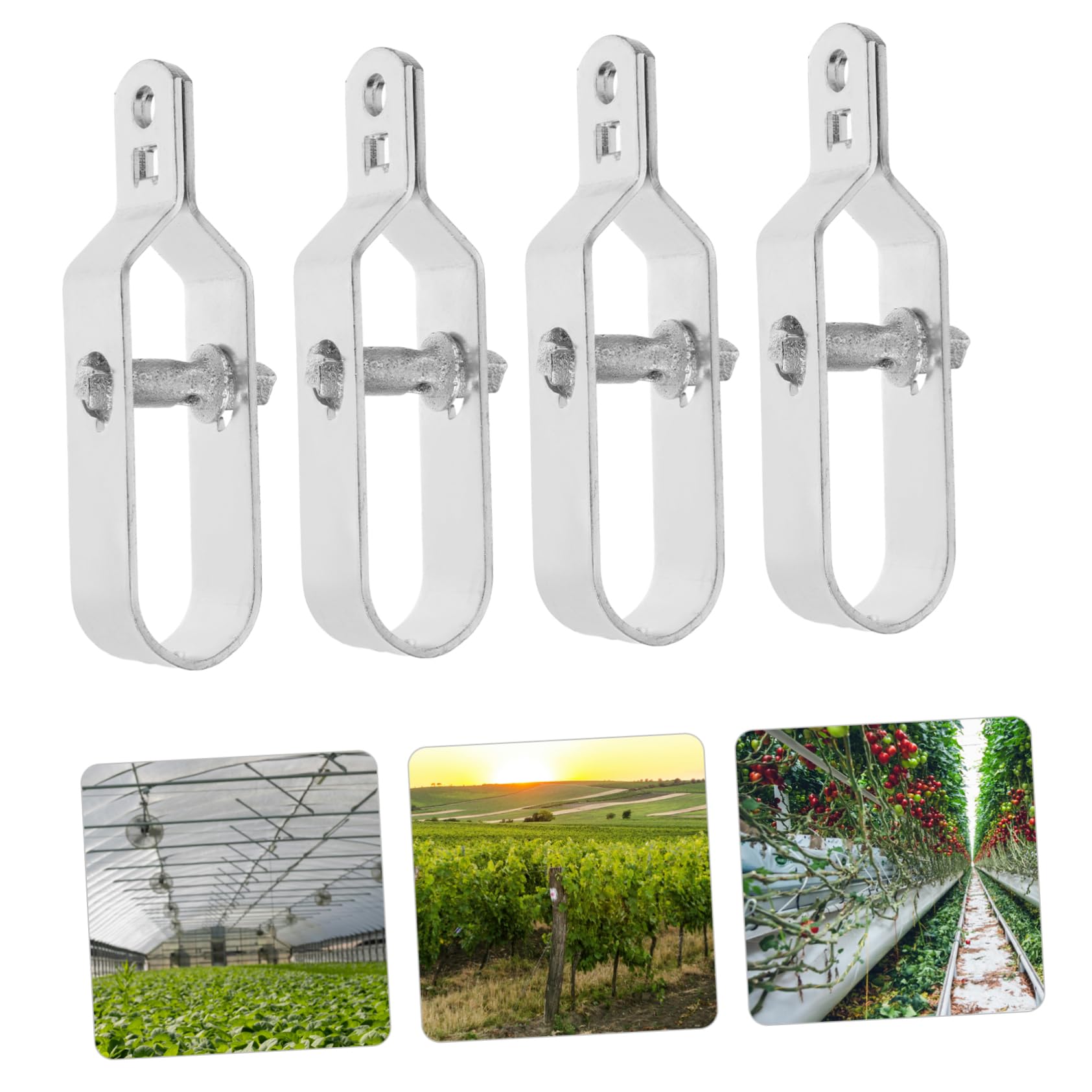 TOPBATHY 10pezzi Tenditore Per e Funi in Ferro Resistente All Ossidazione Strumento Leggero Per Uso Gravoso Su Filo Di Acciaio Per Recinzioni Metalliche e Impieghi Industriali