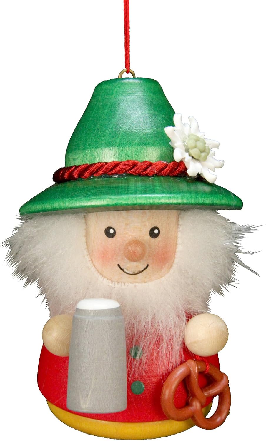 Alexander Taron Importer 15-0413 Christian Ulbricht Ornament-Bavarian-3.25" H x 2" W x 2.5" D, Brown