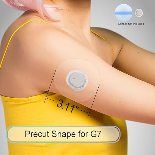 Miniatura 5 de Parches adhesivos G7 impermeables, paquete de 45 unidades, cobertura completa, parche superpuesto G7 transparente, fácil de usar, fuerte adherencia