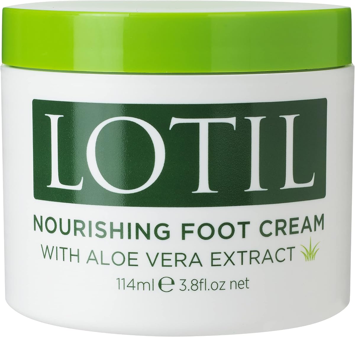Crema para el cuidado de los pies con extracto de aloe vera para mujeres, 4.0 onzas