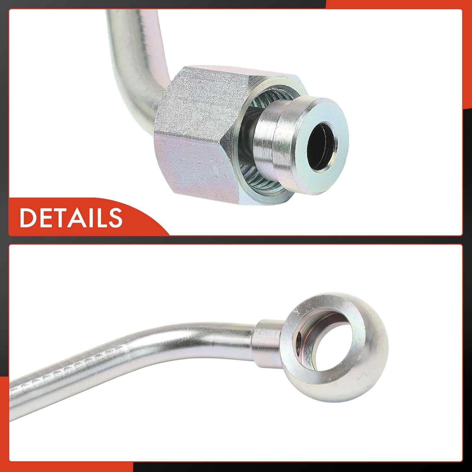 A-Premium Turbocharger Oil Line Compatible with Ram 2500 3500 4500 5500 2013-2018, 6.7L, Supply Lower