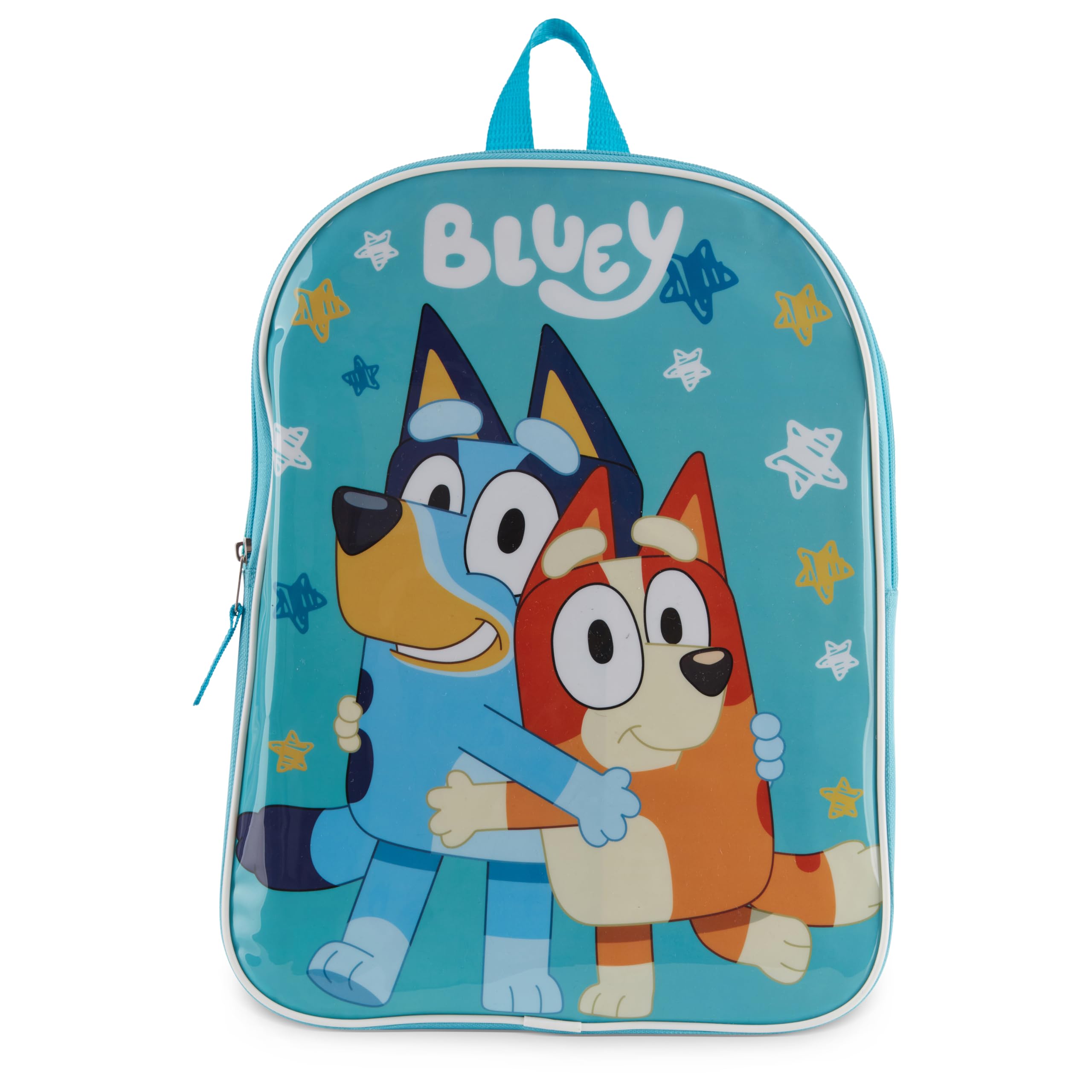 Bluey Backpack for Girls - Cute Kids School Bag with Stylish Design Toddler Backpack - Travel Backpack Bookbag Back Pack with Adjustable Straps - 15"