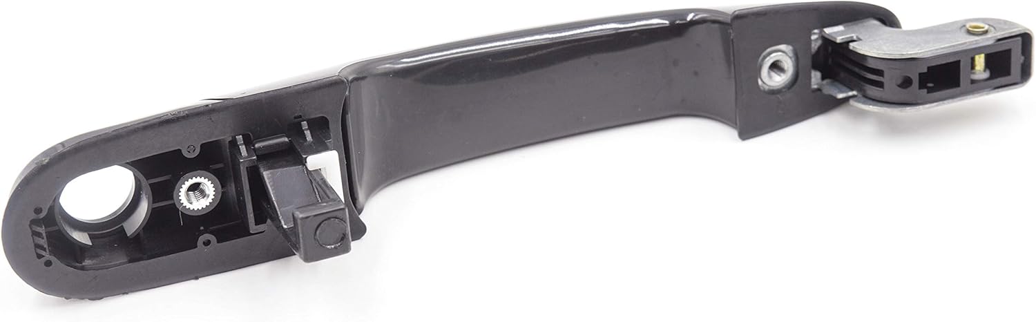 Black Outside Front Driver Side Replacement Door Handle For Hyundai Tucson 2005-2009