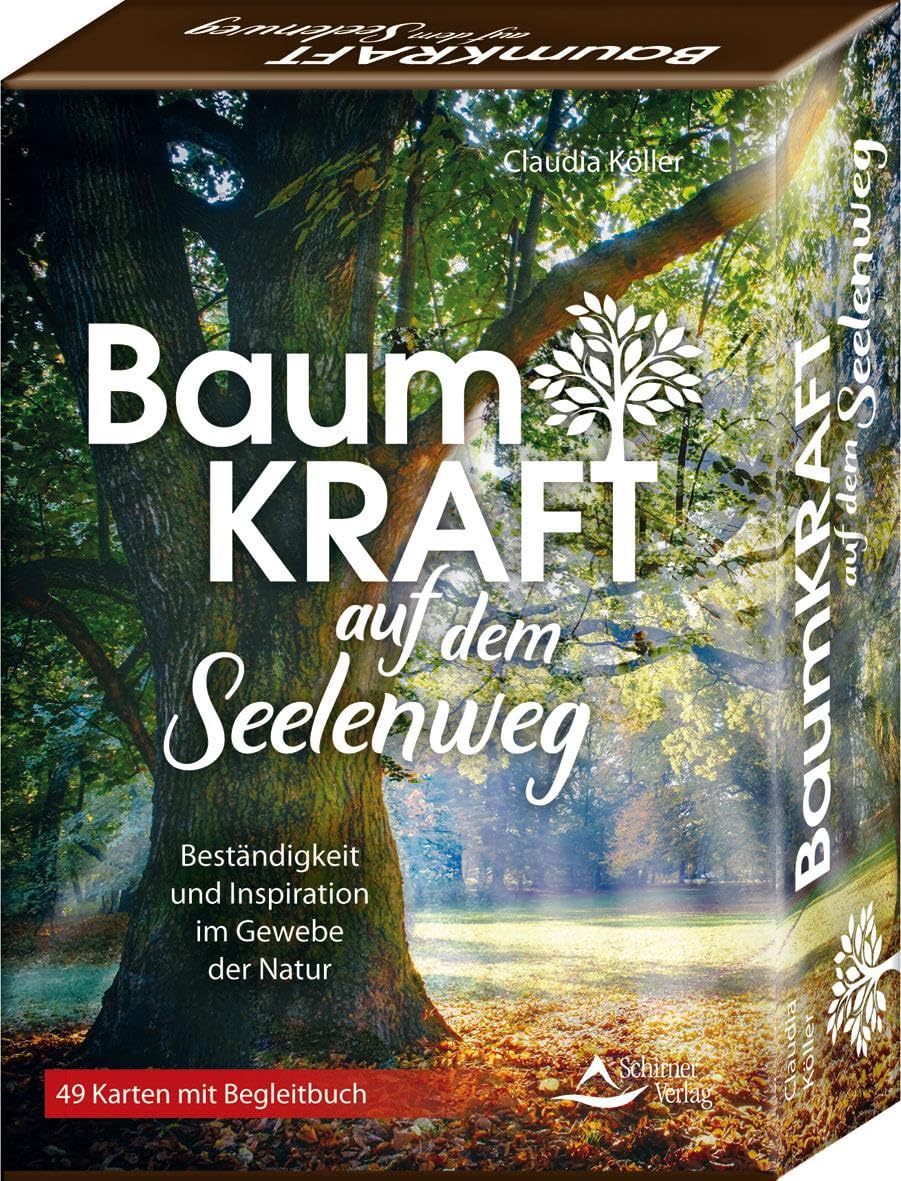 Schirner Verlag Baumkraft Auf Dem Seelenweg - Beständigkeit Und Inspiration Im Gewebe Der Natur: - 49 Karten Mit Begleitbuch