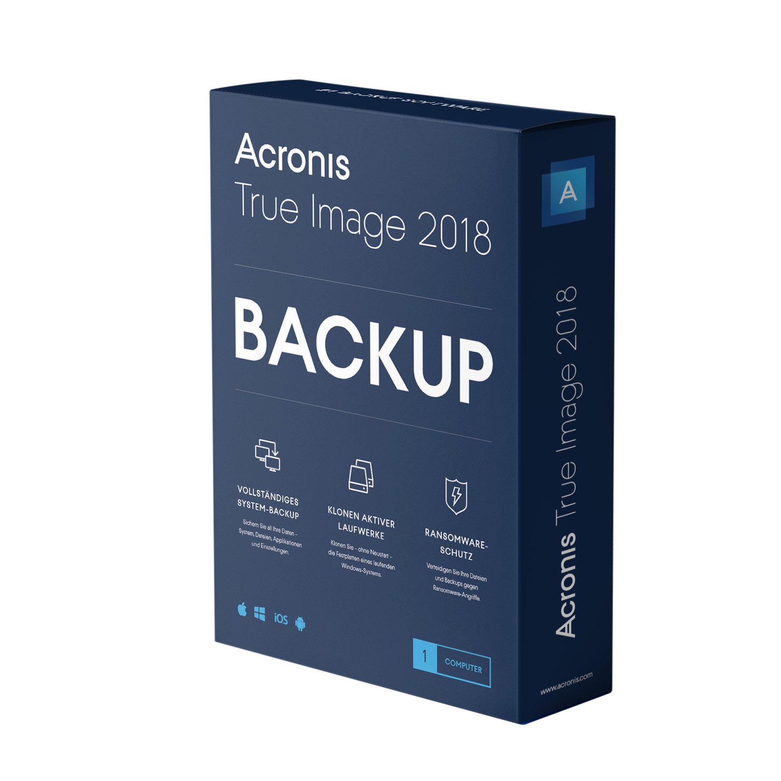 Acronis True Image 2018 - 1 Computer