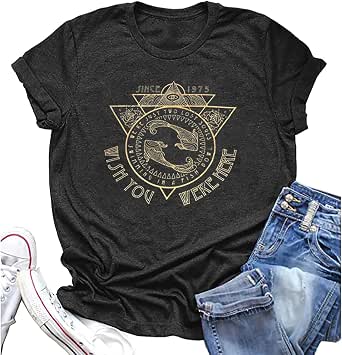 Women Old School Band Shirt Vintage Rock Music T-Shirt