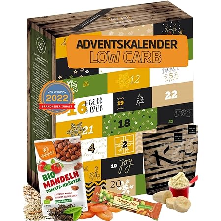 BIO Superfood Adventskalender 2022 mit 24 gesunden Überraschungen I ...