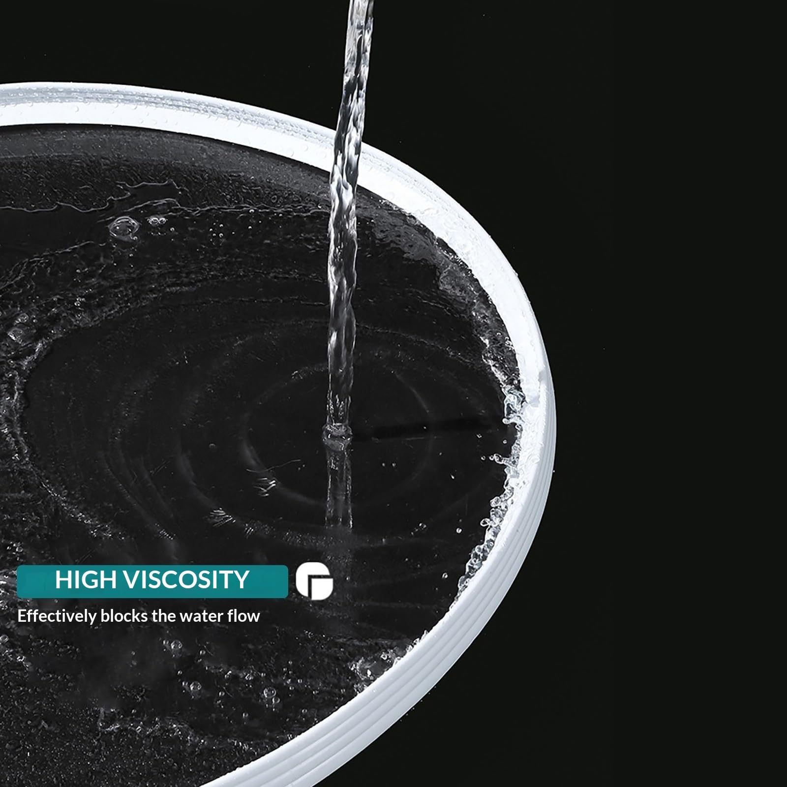 Barriera per doccia autoadesiva, 60-200 cm, in silicone, guarnizione per schermo della doccia, resistente per evitare danni e fuoriuscite d'acqua nel tuo bagno (bianco, 120 cm)