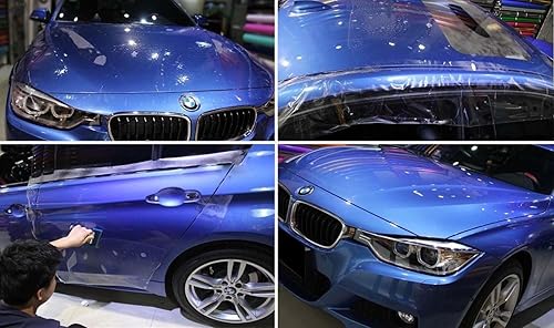 Miniatura 7 de Película protectora de pintura transparente de vinilo PPF para automóvil, película de poliuretano termoplástico autorreparable para automóvil,