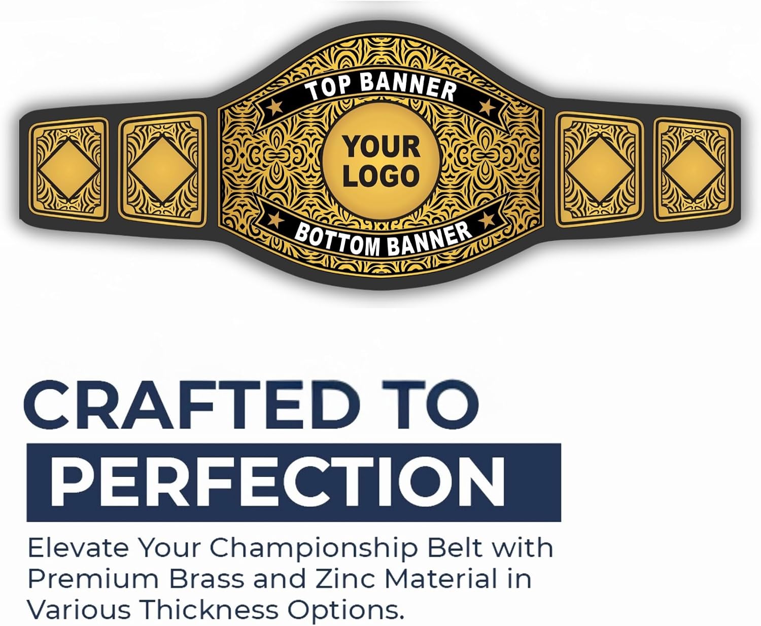 Championship Belt Customizable Wrestling Belt Fully Personalized for All Sports - Custom Wrestling Championship Belt - Custom Championship Belt