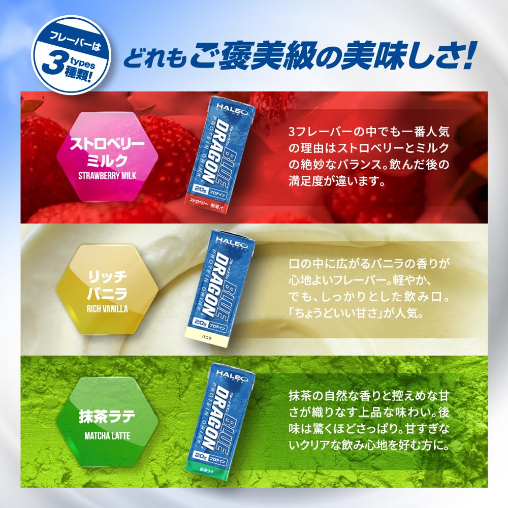 Amazon.co.jp: HALEO Protein Pack Blue Dragon Protein 20g Paper