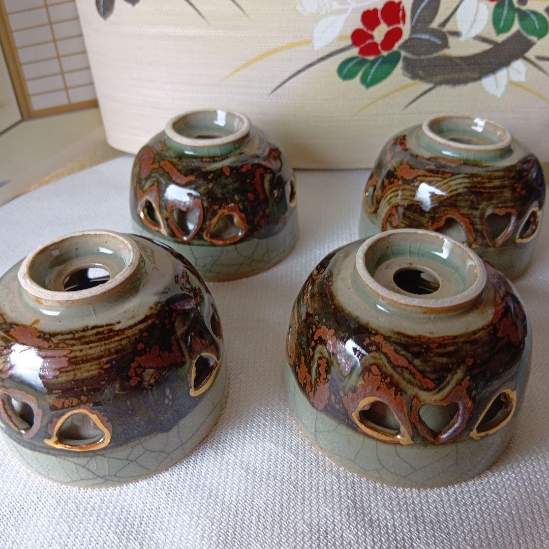 Amazon.co.jp: 相馬焼湯呑み4個セット : ホーム＆キッチン