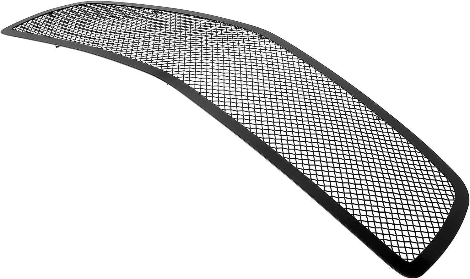 APS Compatible with Dodge Charger 2005-2010 Main Upper Stainless Steel Black Mesh Front Grill Grille Insert D75320H