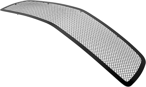 APS Rejilla de malla negra de acero inoxidable premium compatible con Dodge Charger 2005 2006 2007 2008 2009 2010 principal superior N19-H02357D