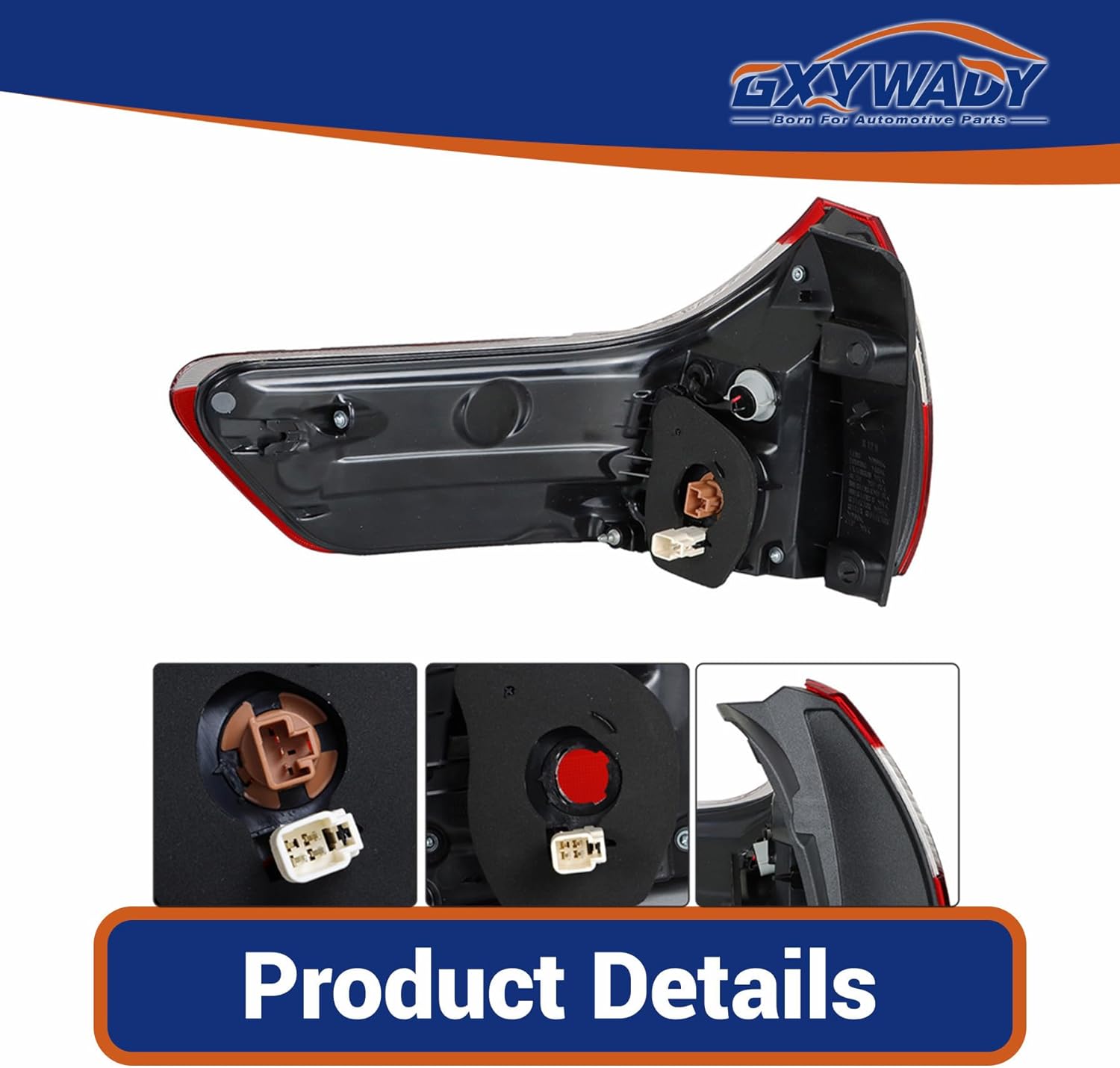 GXYWADY Tail Light Rear Light Lamp Replacement for 2015-2020 Sienna Right Side Turn Signal Light 8155008050 TO2805123