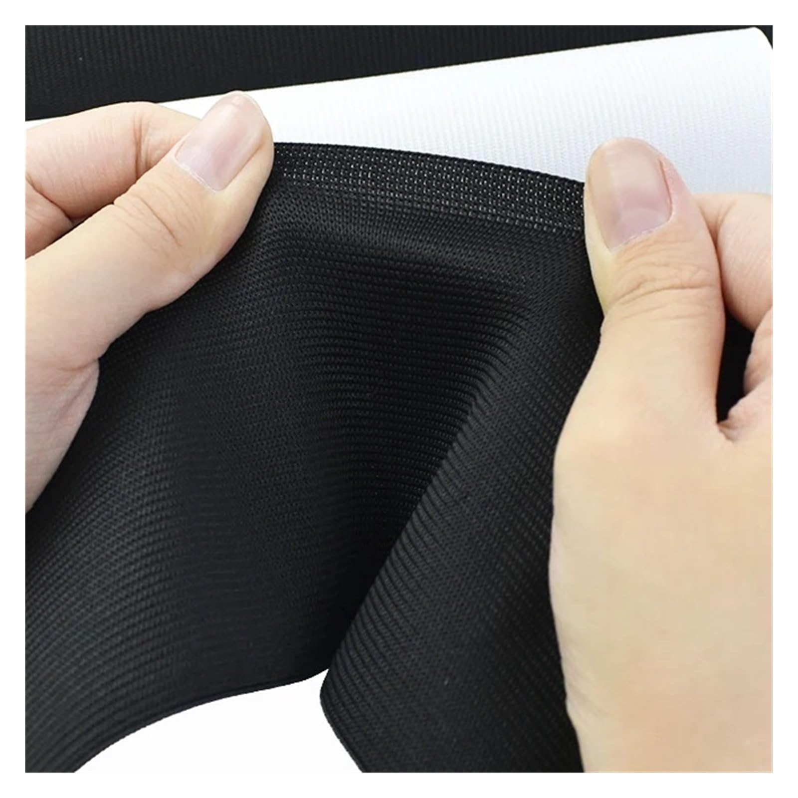 1Meter 10-50cm Schwarz Weiß Breites Elastisches Band Gummibänder for Kleidung Kleid Taille Stretch Band DIY Hosen Nähzubehör(50cm-1Meter)