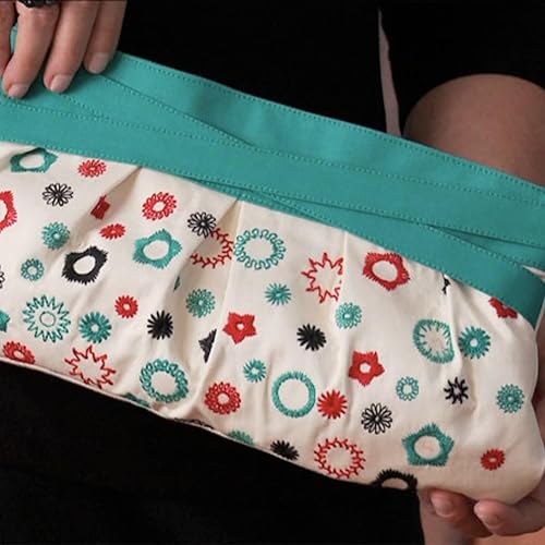 Miniatura 5 de SINGER Pie prensatelas de punto de flor | Crea un diseño de círculo similar a una flor | Perfecto para apliques, botones cubiertos y adornos de tela