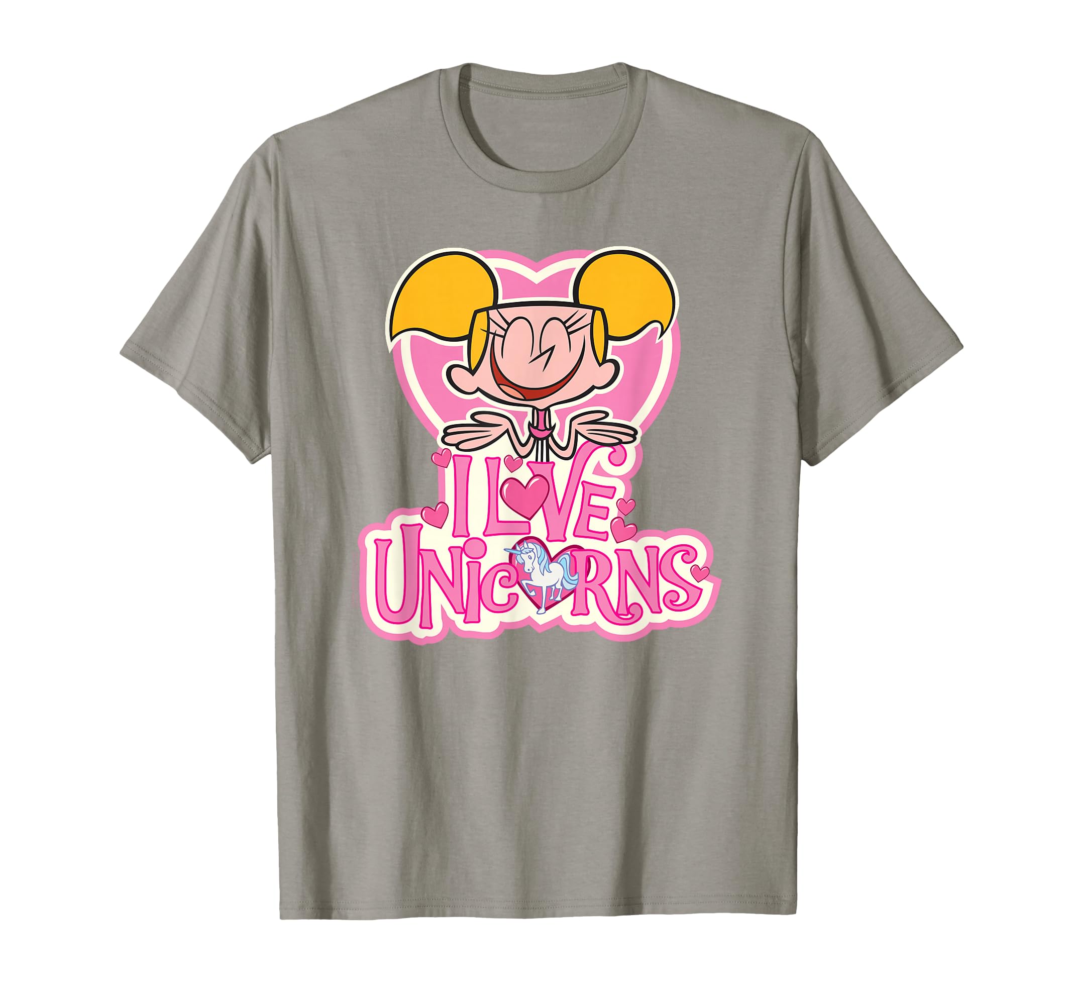 Dexter's Laboratory Dee Dee I Love Unicorns T-Shirt