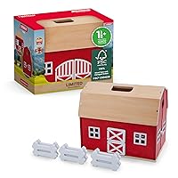 schleich FARM WORLD | Grande fattoria in legno 42602 | Set con casa