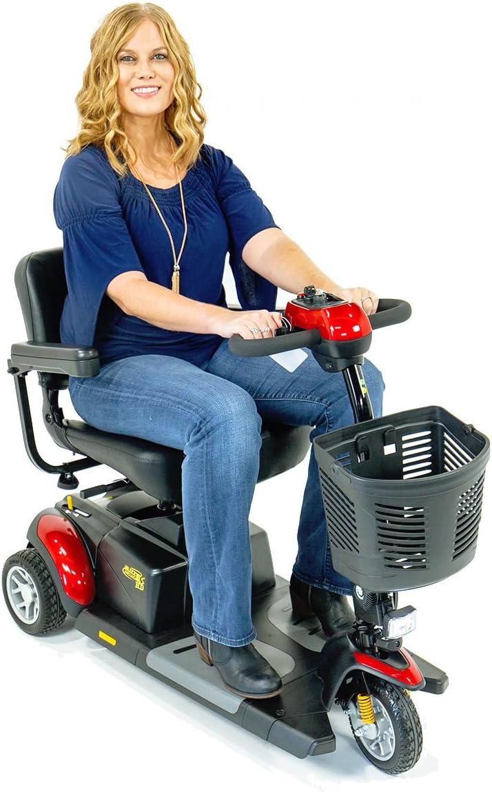 BuzzAround XLS HD 3-Wheel Travel Scooter Golden GB117XLSHD