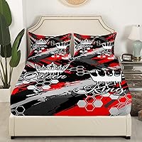 Vista 68 de jejeloiu Sea Turtle Sheet Set Ocean Creature Themed Sheets with Deep Pocket Fitted Sheet Sea Underwater World Bed Sheets Set Bed Reptile Tortoise