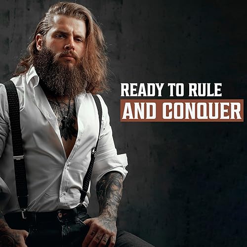 Miniatura 6 de Viking Revolution Lavado de barba y acondicionador de barba para hombres con aceite de argán y aceite de jojoba, suavizante y fortalecedor para el