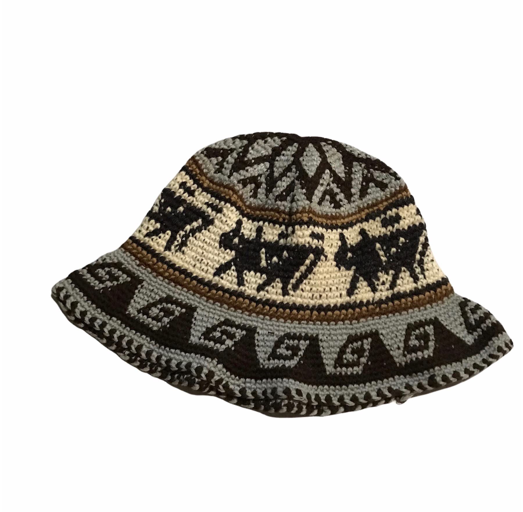 CHULLO ALPACA WOOL handmade in PERU natural colors